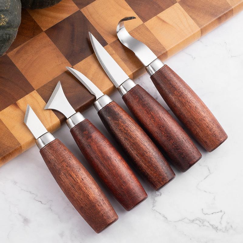 Chisel Set Wood - 5 Parça Ahşap Oyma Keski Seti