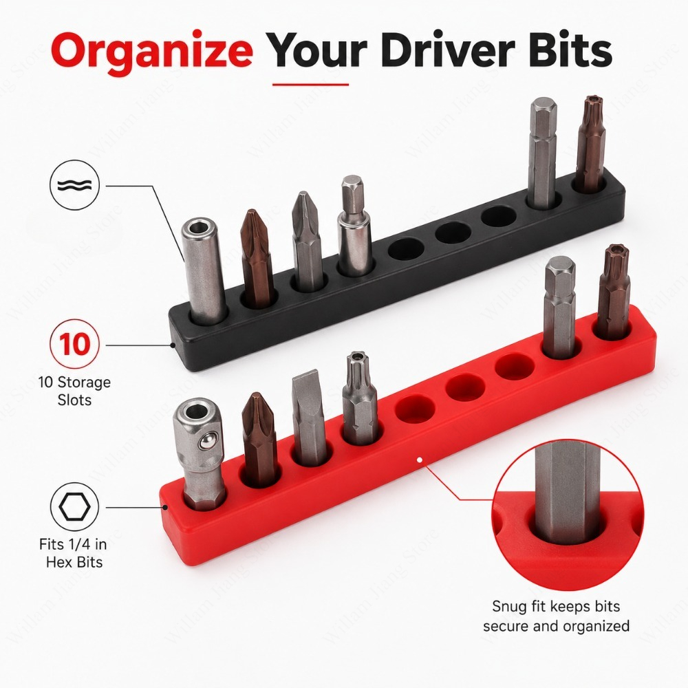 Workshop Tools Used - Tornavida Ucu Saklama Kutuları 1/4 İnç