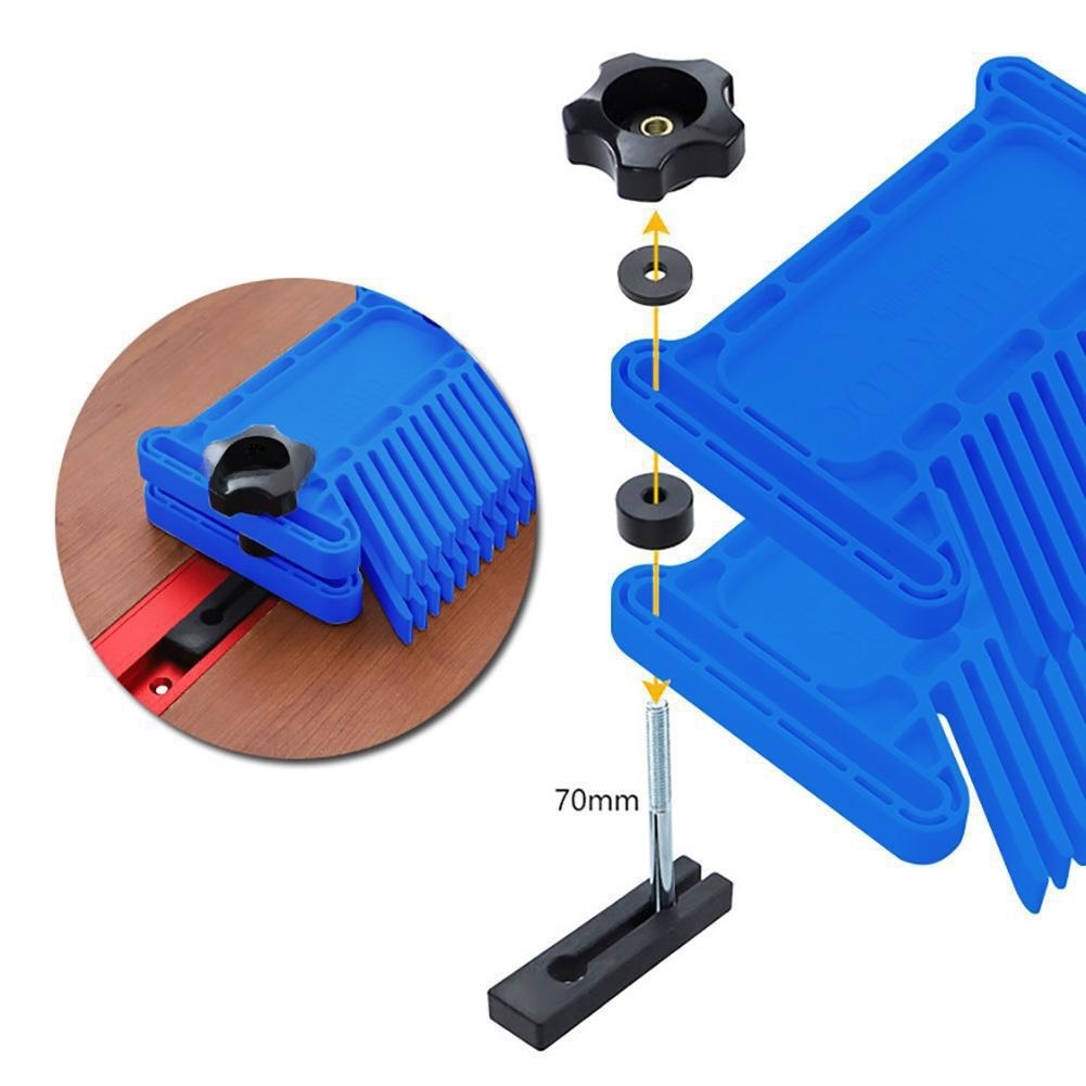 Workshop Tools Safety - Mavi ABS Plastik Tüy Tahtası Seti