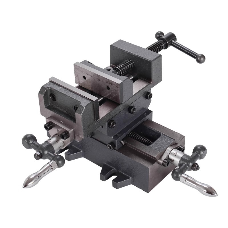 Drill Press Bench - Endüstriyel Çapraz Mengene İki Yönlü Hareketli