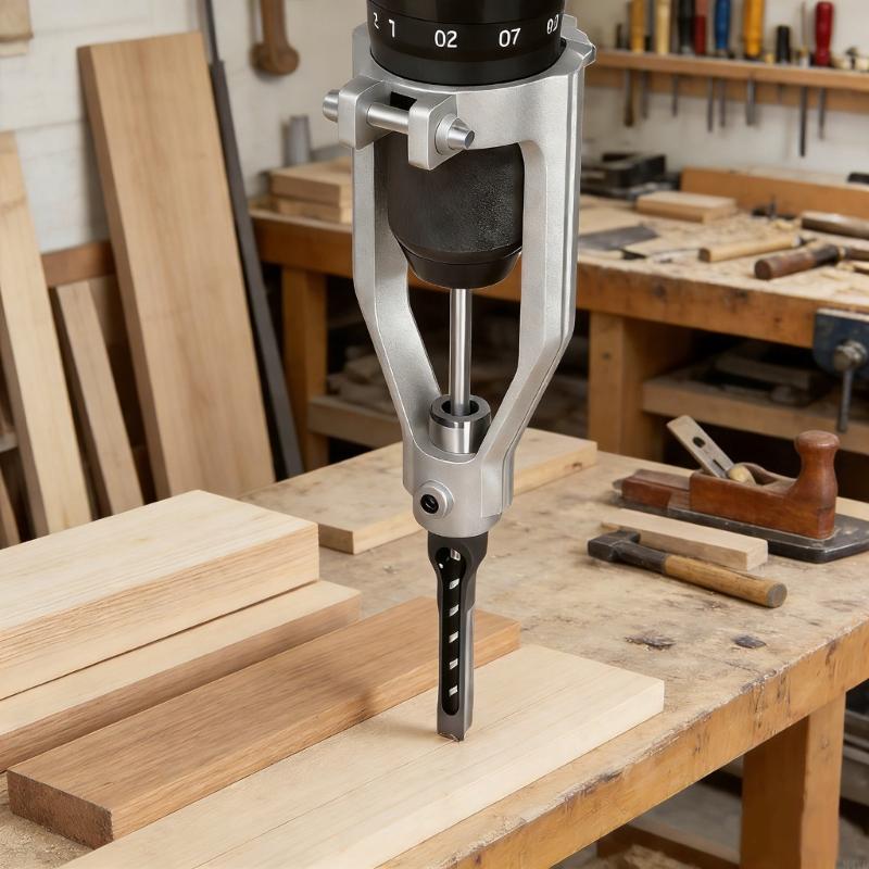 Yüksek Hassasiyetli Kare Delik - Drill Press Bench incelemesi ve fiyatı
