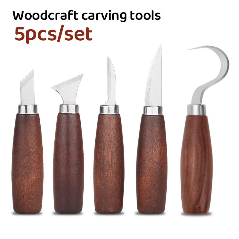 Ahşap oyma için 5 adet aletler - Chisel Set Wood incelemesi ve fiyatı