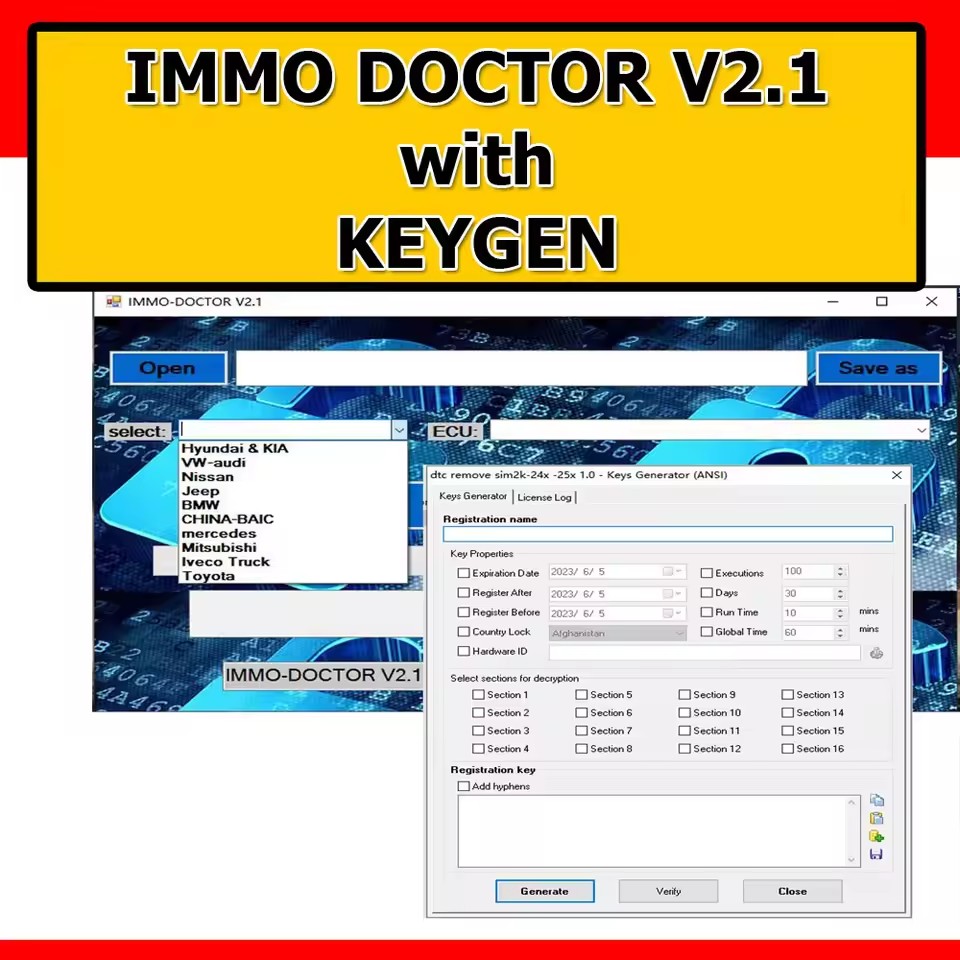 Immo Doctor Çok Markalı V2.1 E - Workshop Tools Brand incelemesi ve fiyatı
