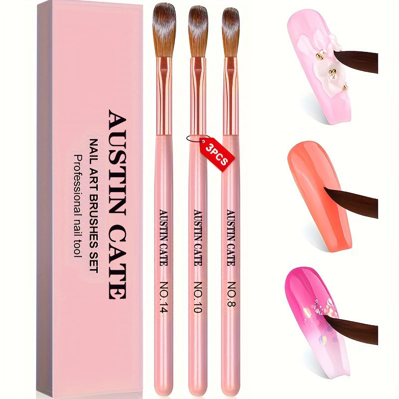 3 adet Kolinsky Akrilik Tırnak - Chisel Set Wood incelemesi ve fiyatı