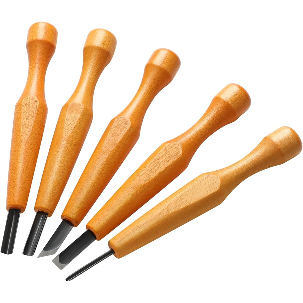 5 Adet Linocut Oyma Aletleri S - Chisel Set Wood incelemesi ve fiyatı