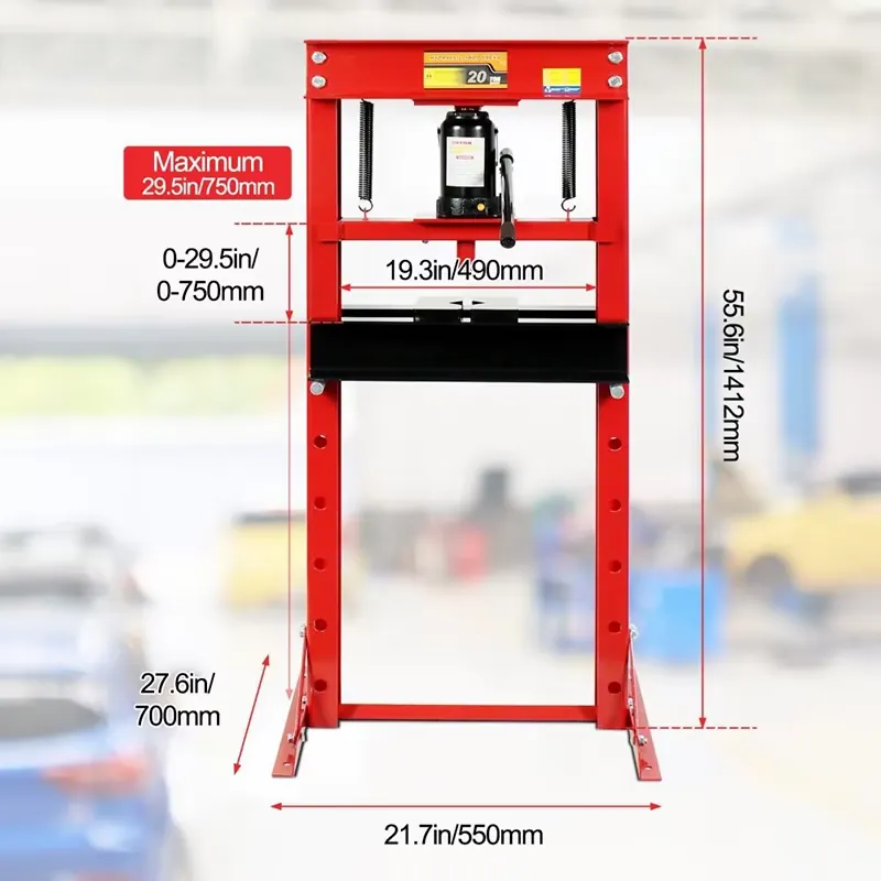 20 Ton H-Çerçeveli Hidrolik At - Workshop Tools Used incelemesi ve fiyatı